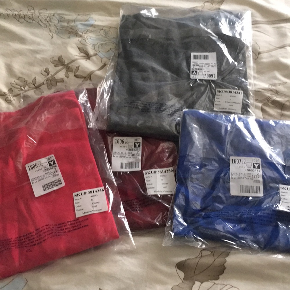 Bundle of 4 Land’s End Turtle Neck Tops